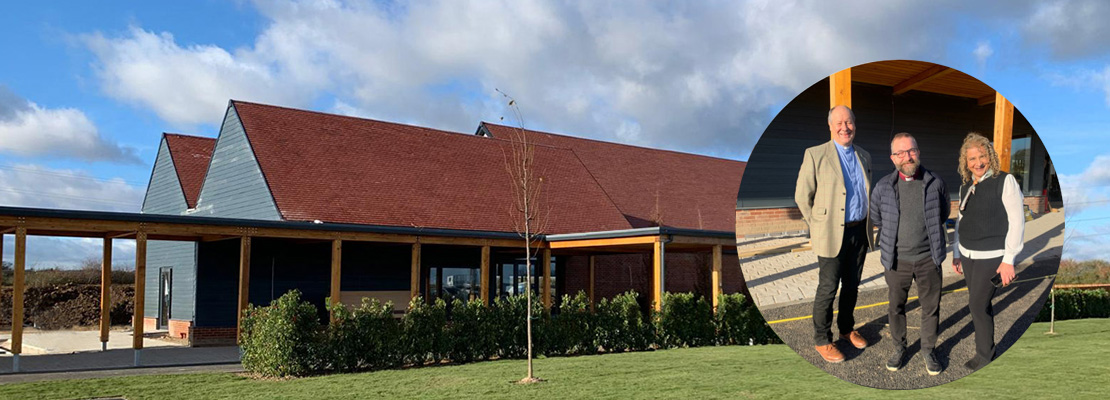 Bishop of Bradwell visits new Maldon Fields crematorium