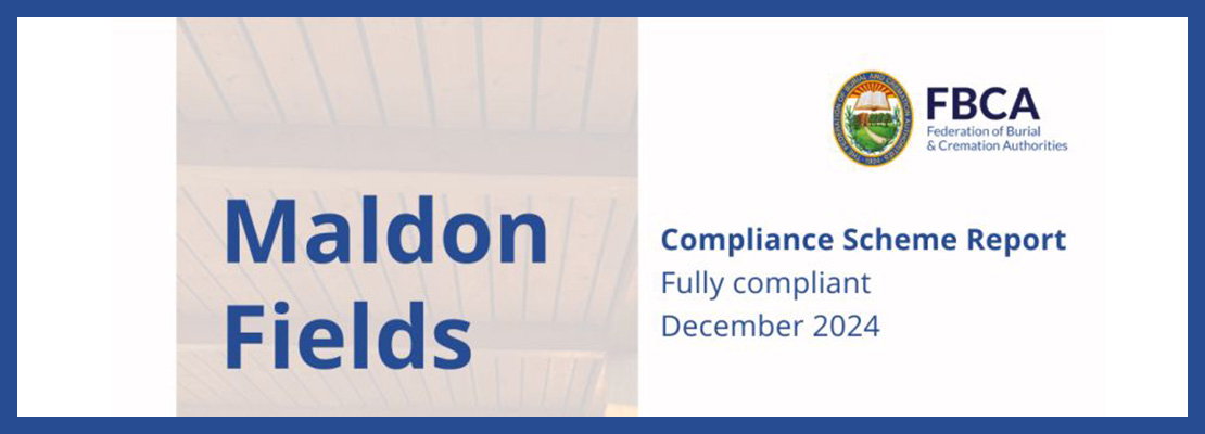 Federation of Burial and Cremation Authorities (FBCA) Award Highest Result Following Inspection